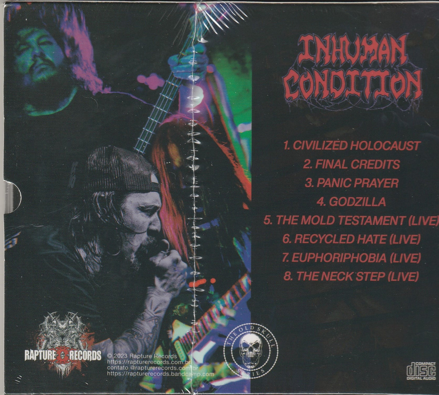 Inhuman Condition - Panic Prayer CD