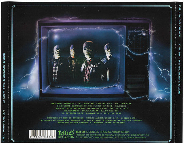 Dr. Living Dead! - Crush The Sublime Gods - CD