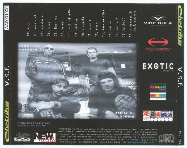 EletriKa - V.S.F. - CD