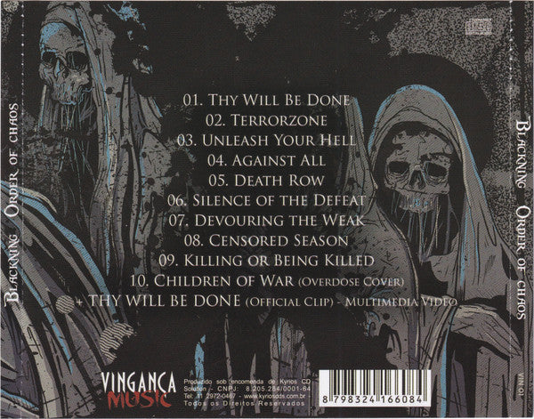 Blackning - Order Of Chaos - CD