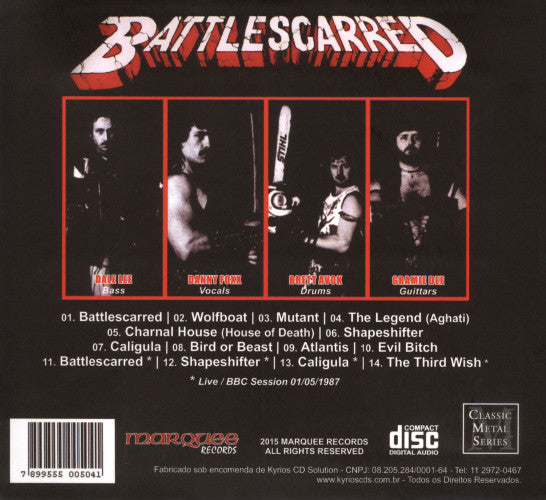Blood Money  - Battlescarred - CD