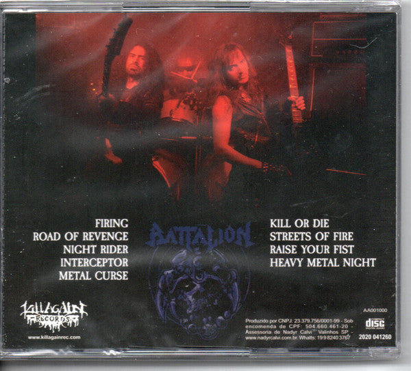 Battalion ‎– Bleeding Till Death CD
