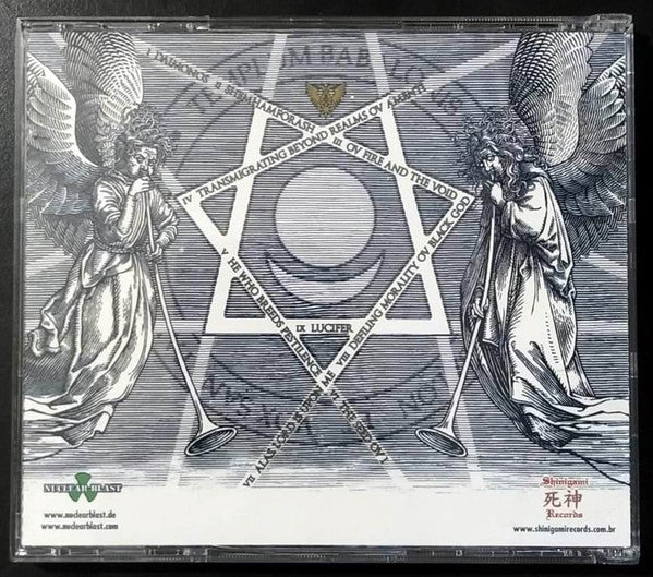 Behemoth ‎– Evangelion CD