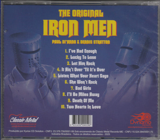 Paul Di’Anno / Dennis Stratton – The Original Iron Men CD