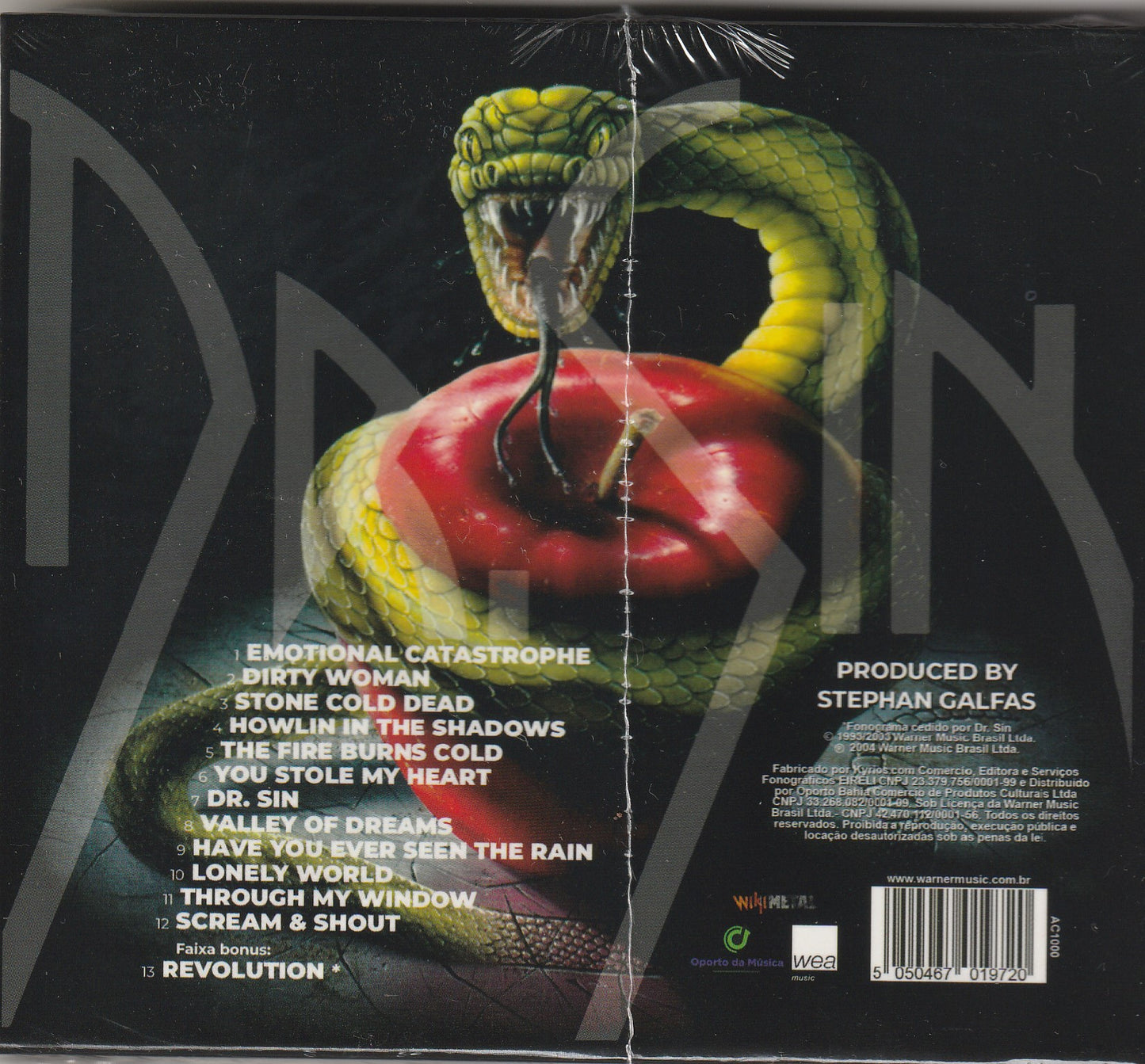 Dr. Sin - Dr. Sin CD