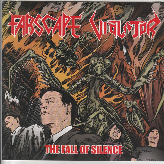 Farscape / Violator  ‎– The Fall Of Silence LP 7"