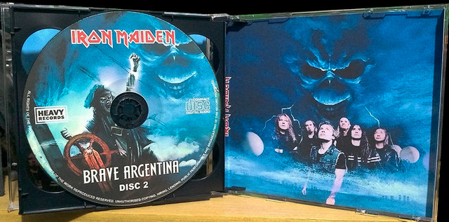 Iron Maiden - Brave Argentina Brave New World Tour 2xCD