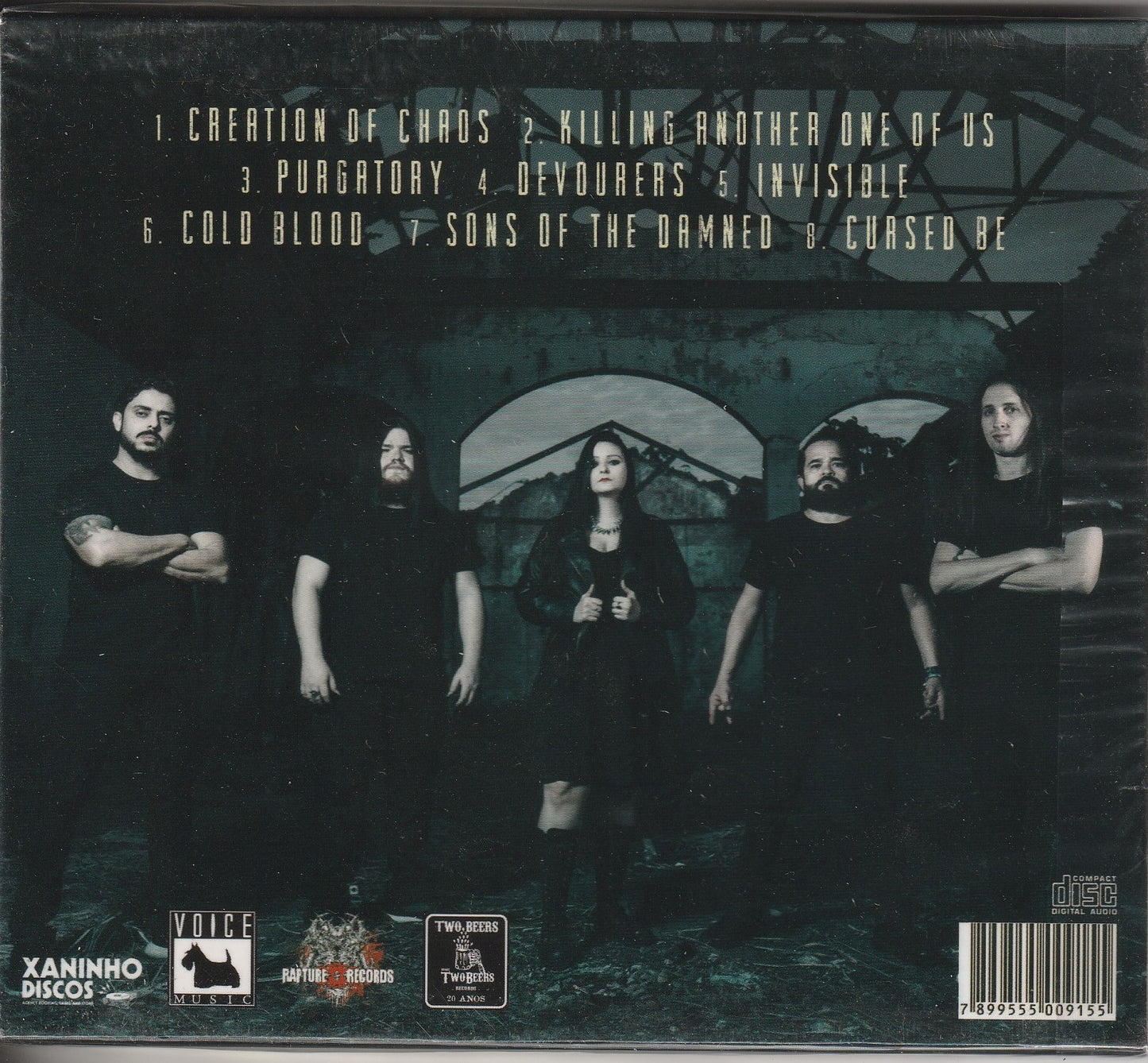 Invisible Control – Created In Chaos CD