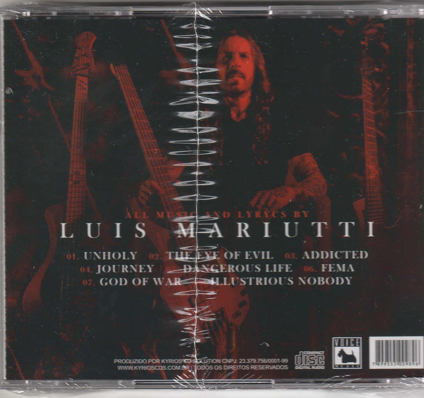 Luis Mariutti ‎– Unholy CD