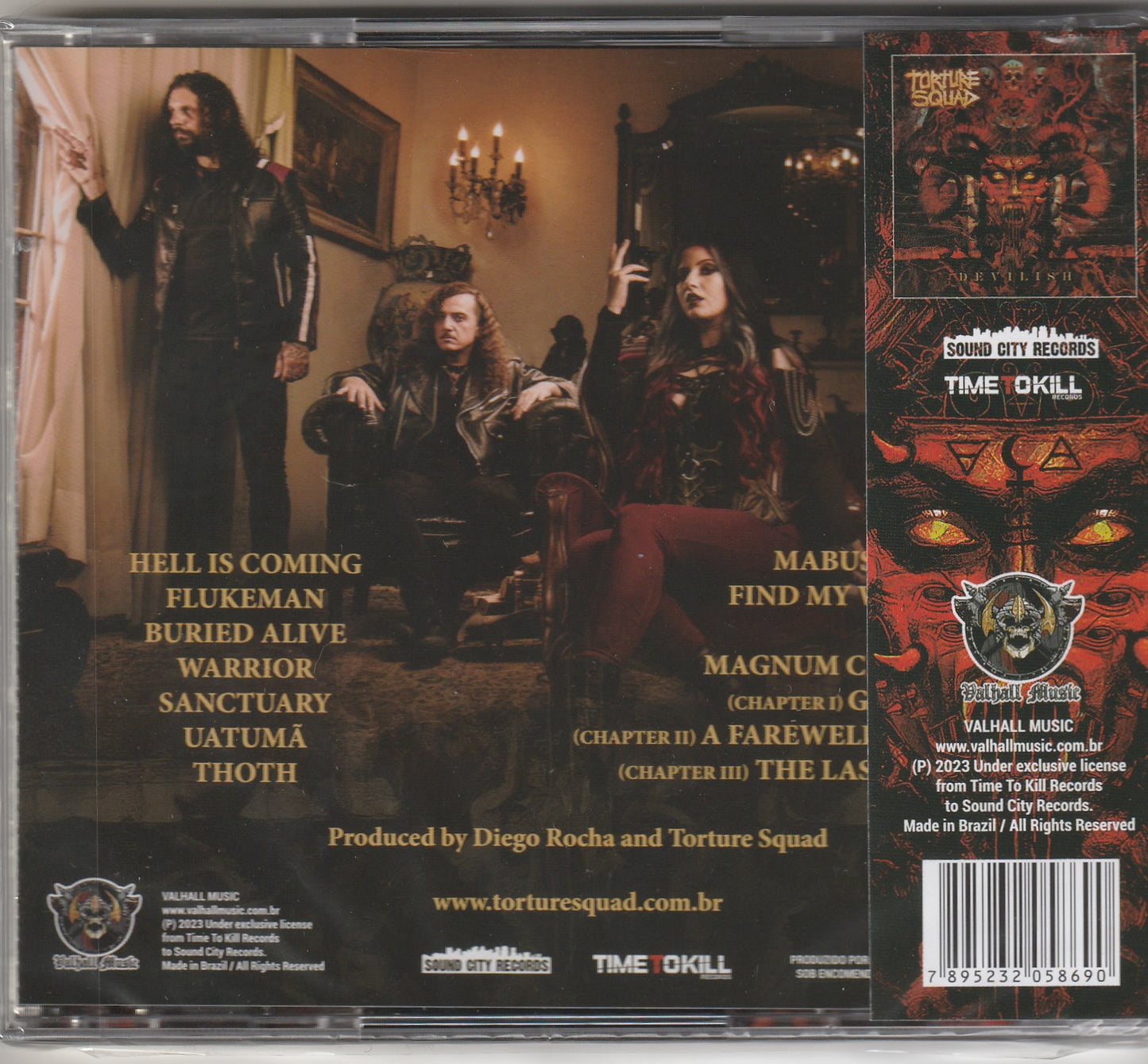 Torture Squad - Devilish CD