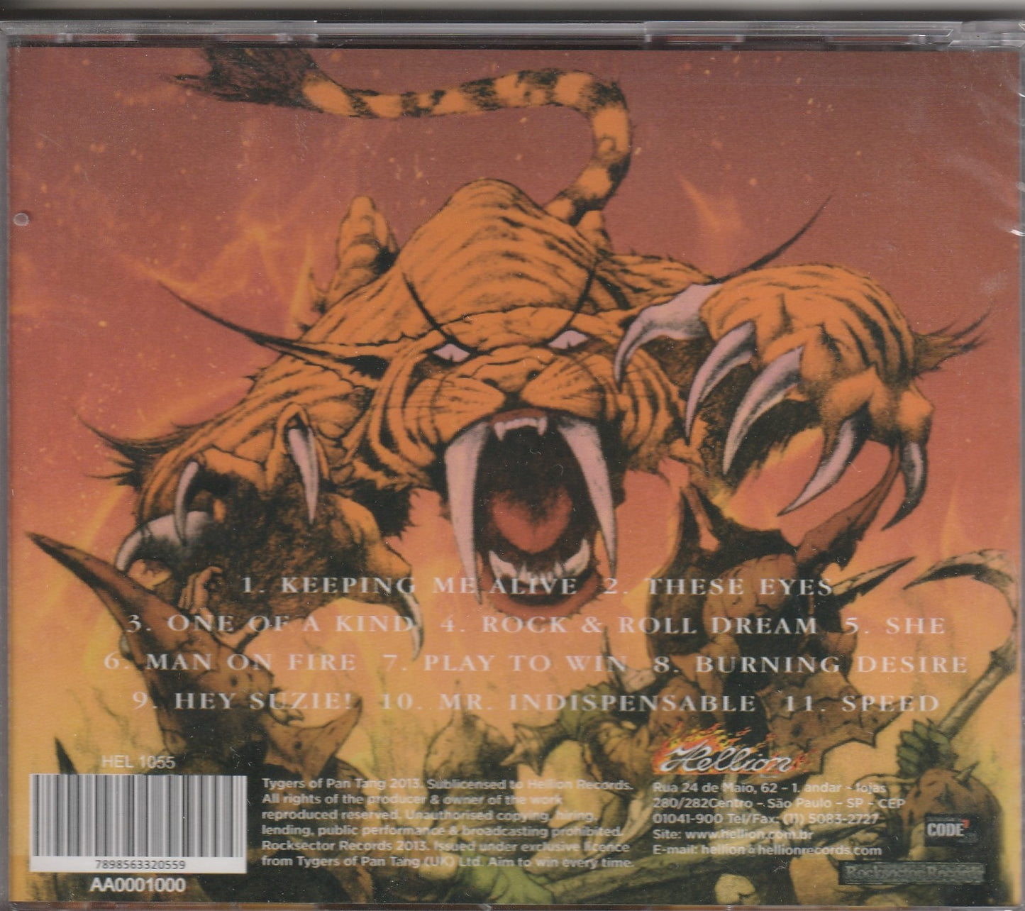 Tygers Of Pan Tang - Ambush CD