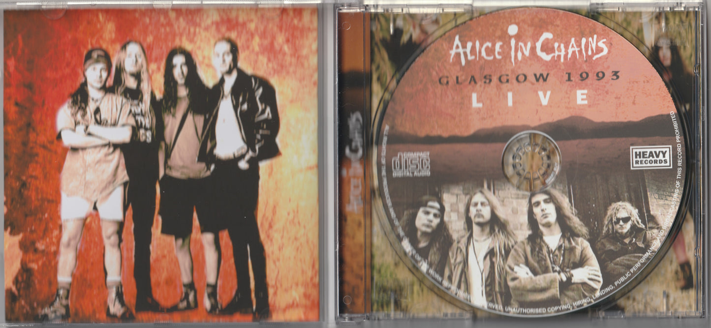 Alice In Chains - Glasgow 1993 Live CD