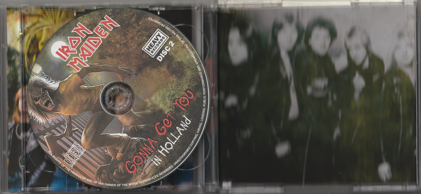 Iron Maiden - Gonna Get You In Holland 2xCD