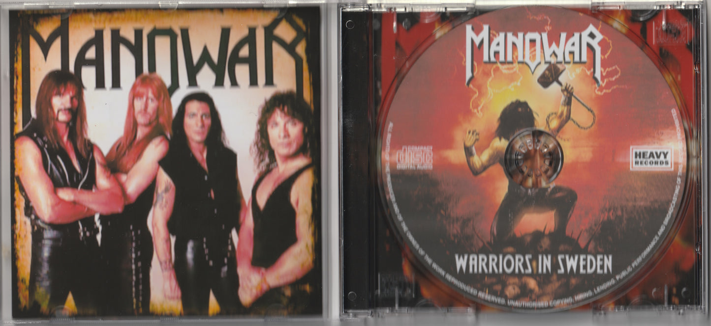 Manowar - Warriors In Sweden CD