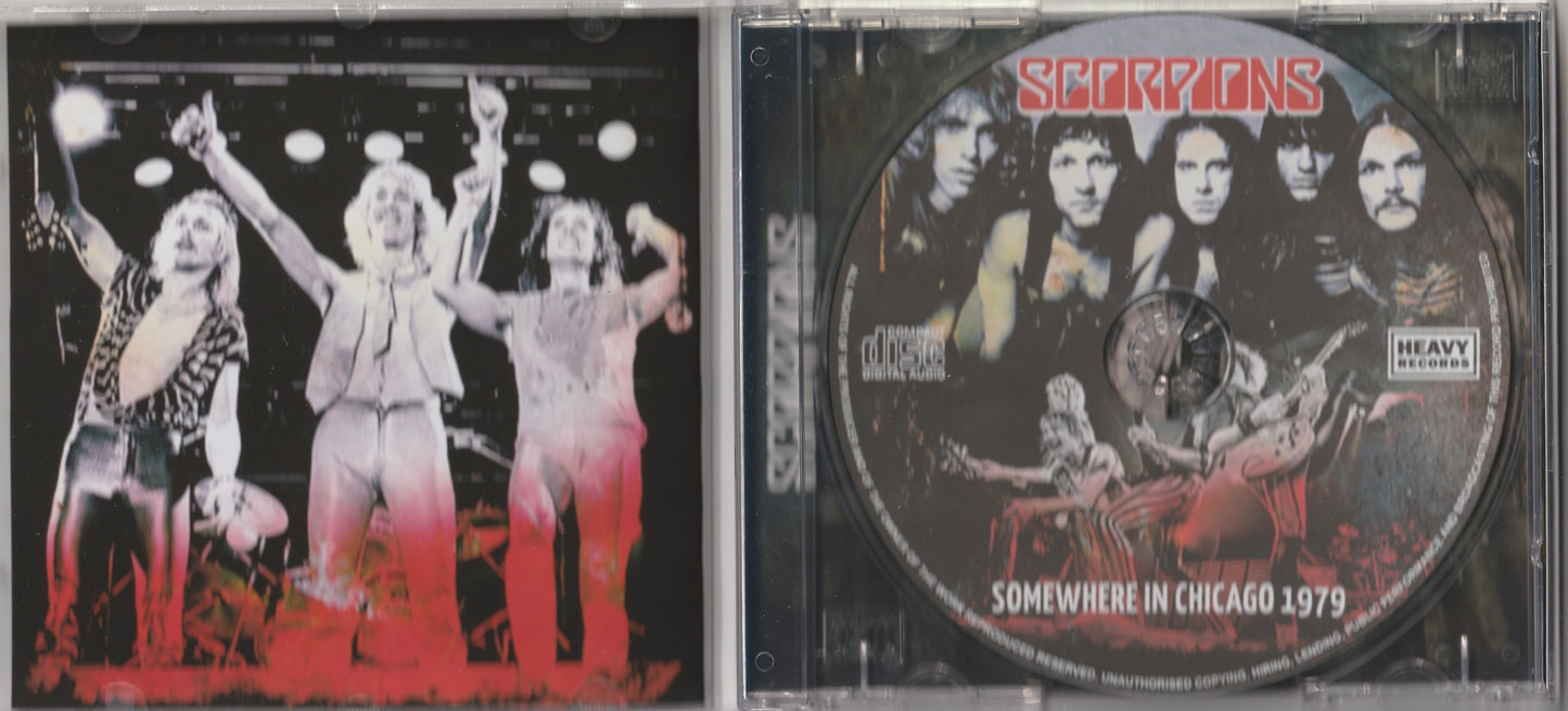 Scorpions - Somewhere In Chicago 1979 CD