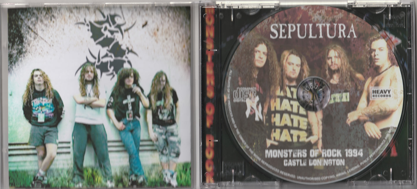 Sepultura - Monsters Of Rock 1994 Castle Donington CD