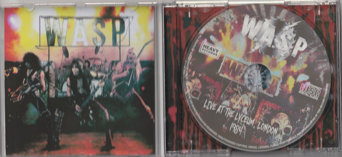 W.A.S.P. (Wasp) - Live At The Lyceum London 1984 CD