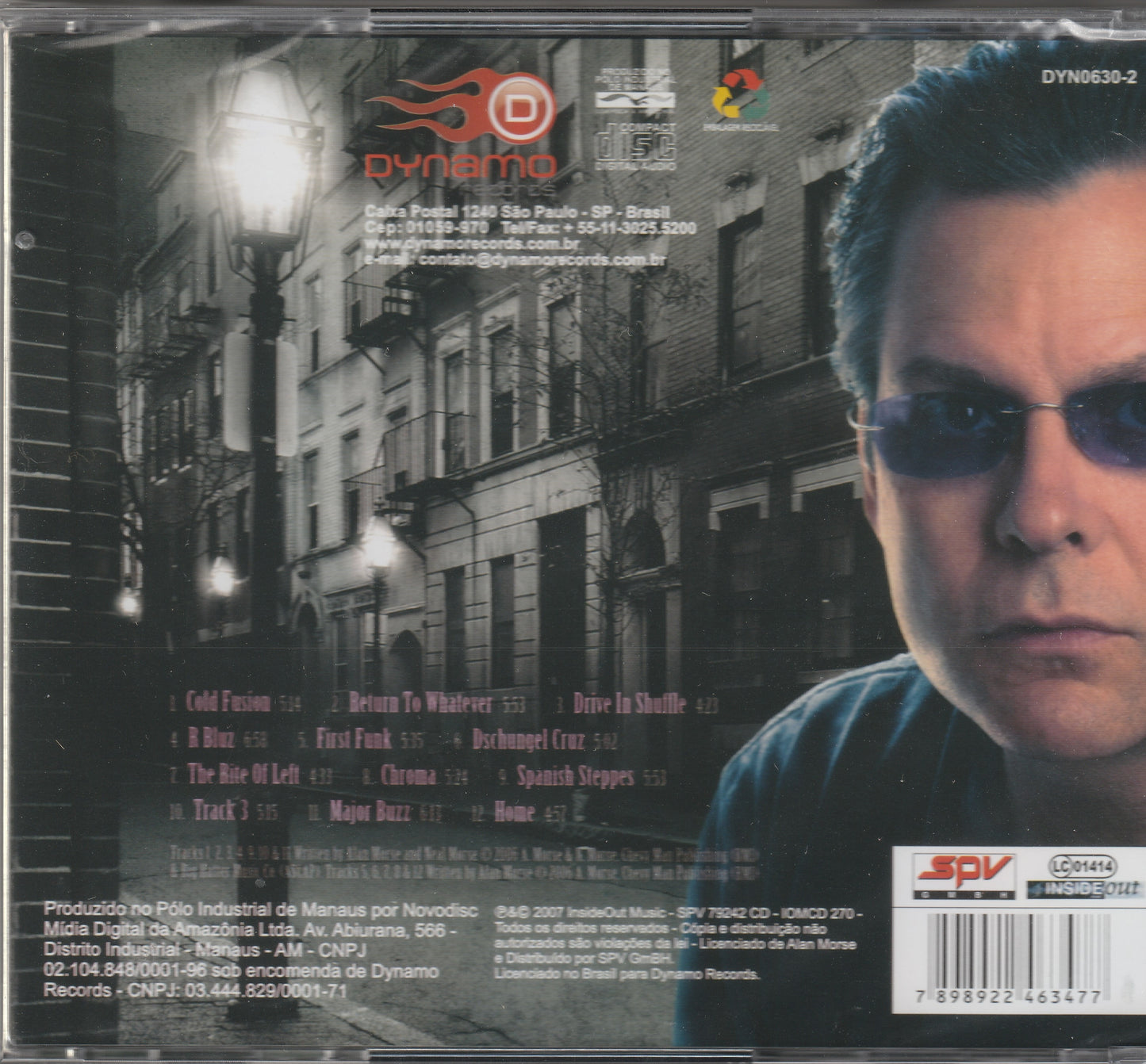 Alan Morse - Four O' Clock And Hysteria CD