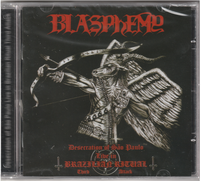 Blasphemy -  Desecration Of Sao Paulo Live in Brazilian Ritual Third Attack CD