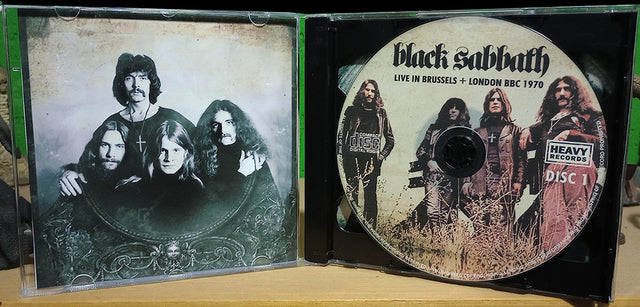 Black Sabbath - Live In Brussels + London BBC 1970 2xCD