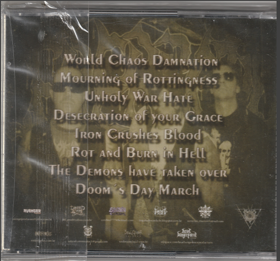 Descerebration - Scrolls Of Hate CD