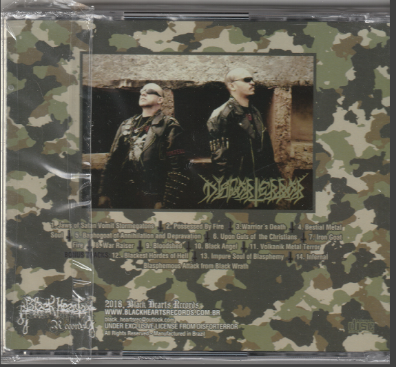 Disforterror - 20 Years Of Terror Metal CD