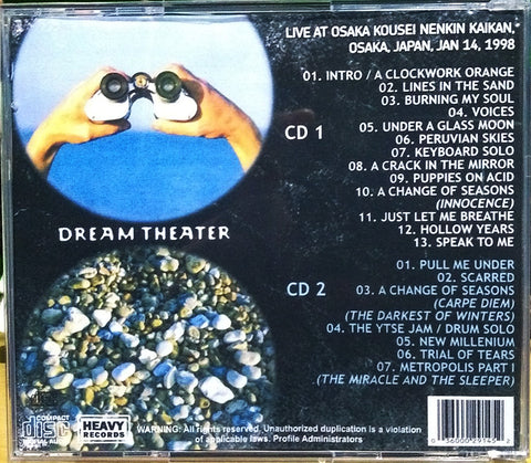 Dream Theater - Burning My Soul In Japan 2xCD