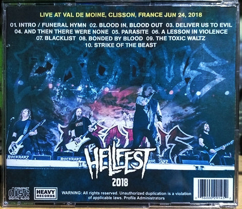 Exodus - Hellfest 2018 CD