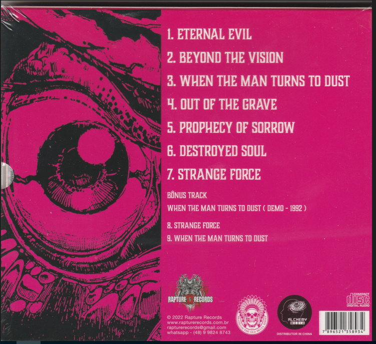 Flesh Temptation - Beyond The Vision CD