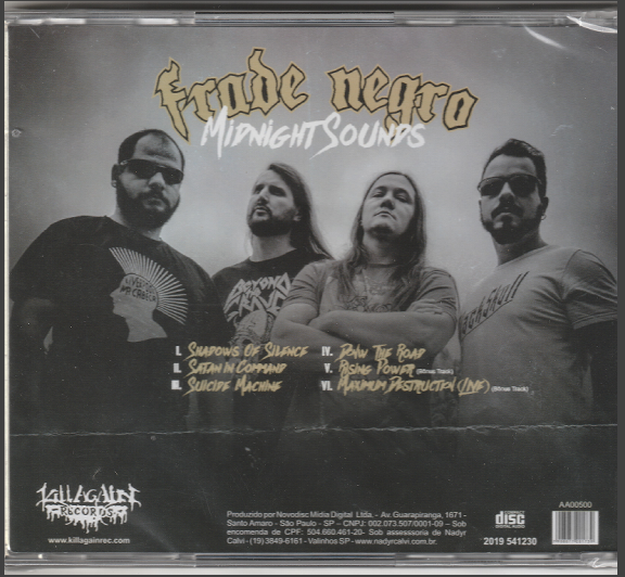 Frade Negro - Midnight Sounds CD