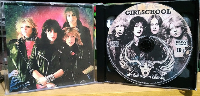 Girlschool - Hit And Run In Europe 2xCD