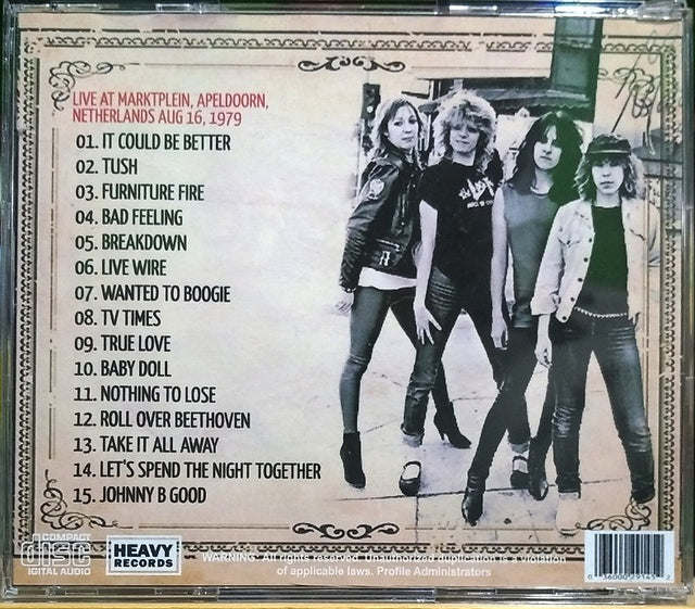 Girlschool - Nothing To Lose Apeldoorn 1979 CD