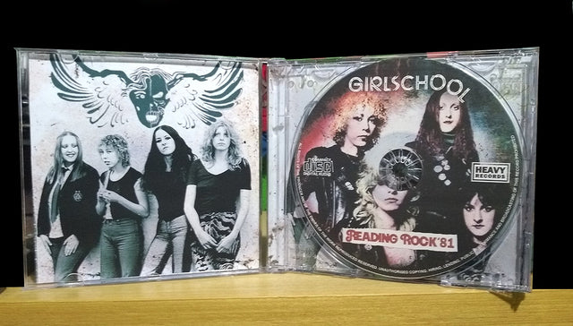 skilometal　CD　–　Rock　Reading　Girlschool　81