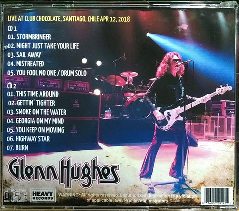 Glenn Hughes - Deep Purple Live - Live In Chile 2xCD