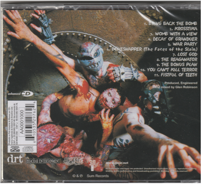 Gwar - War Party CD