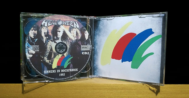 Helloween - Sinners In Rockfabrik 1993 2xCD