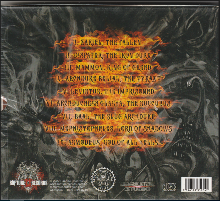 Infested Blood - IX Devil Kings CD