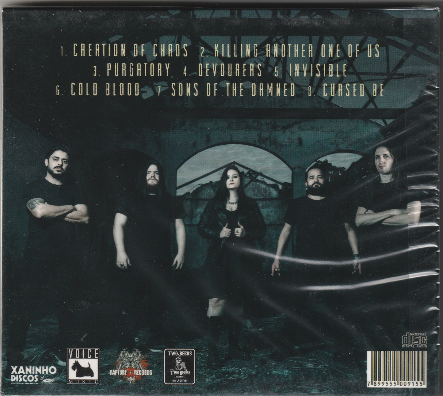 Invisible Control - Created In Chaos CD