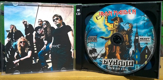 Iron Maiden - Dynamo Open Air 2000 2xCD – skilometal