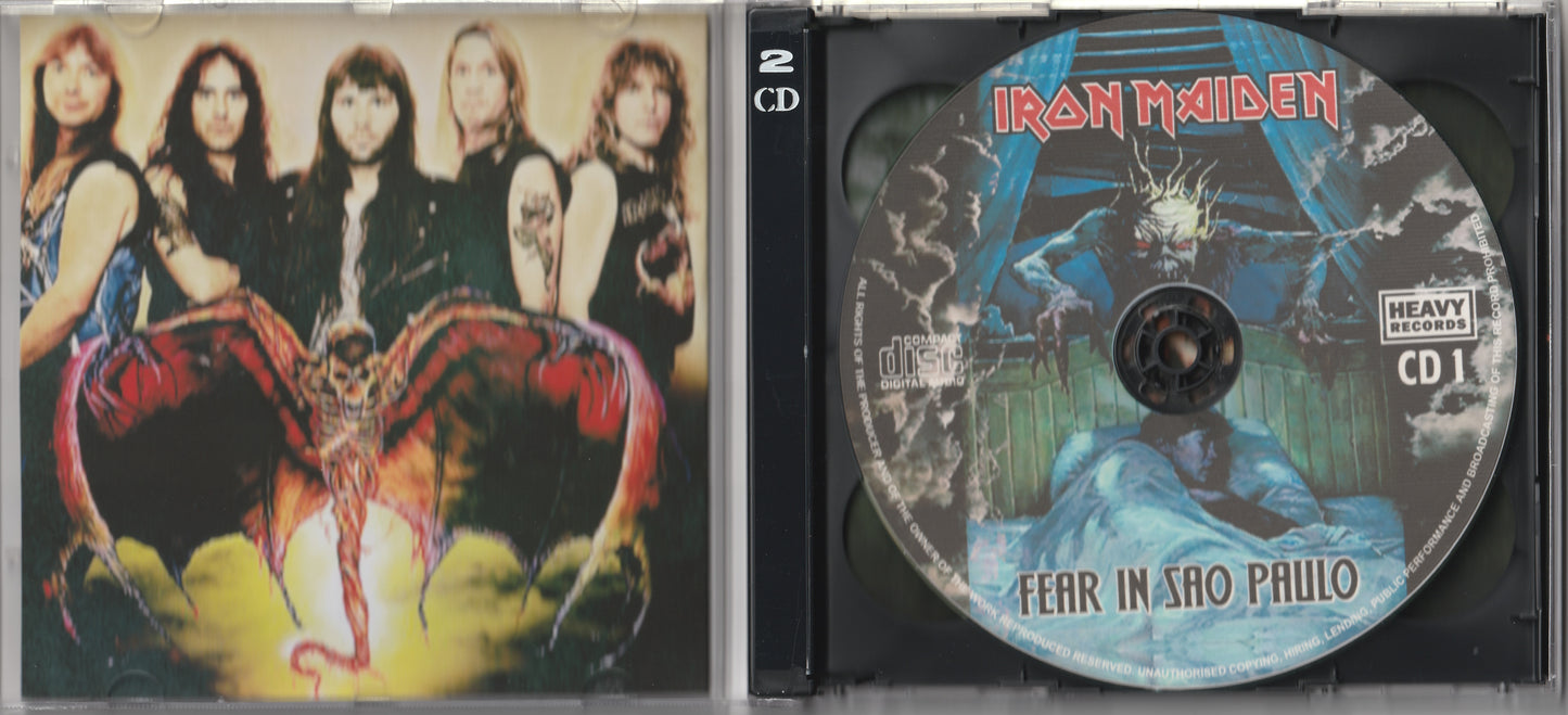 Iron Maiden - Fear In Sao Paulo Fear Of The Dark Tour 2xCD