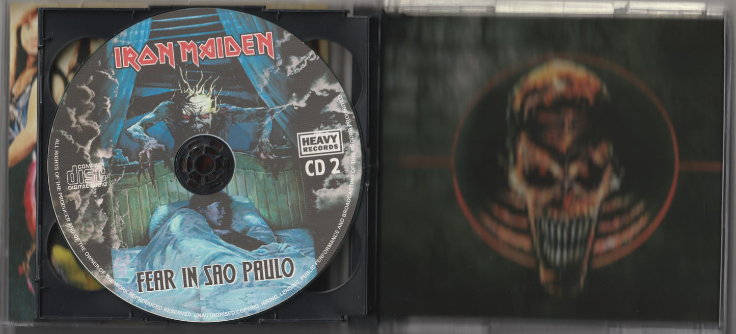 Iron Maiden - Fear In Sao Paulo Fear Of The Dark Tour 2xCD