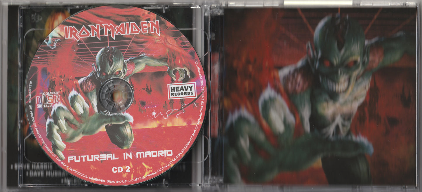 Iron Maiden - Futureal In Madrid 2xCD