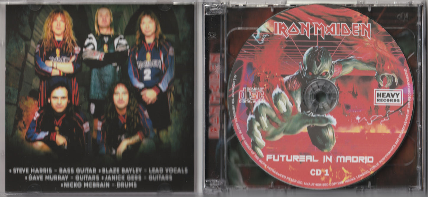 Iron Maiden - Futureal In Madrid 2xCD