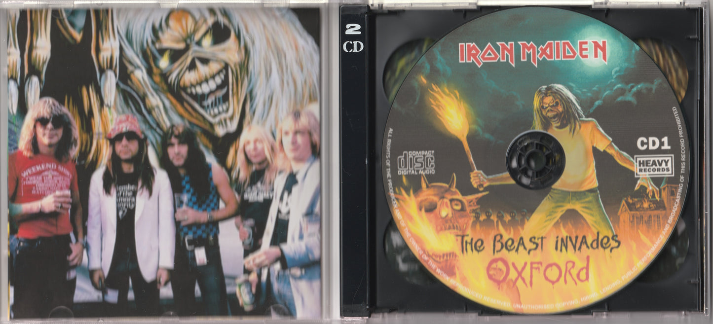 Iron Maiden - The Beast Invades Oxford 2xCD