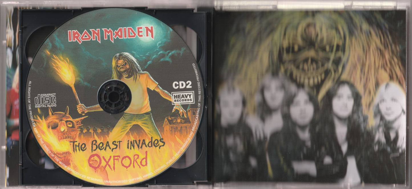 Iron Maiden - The Beast Invades Oxford 2xCD