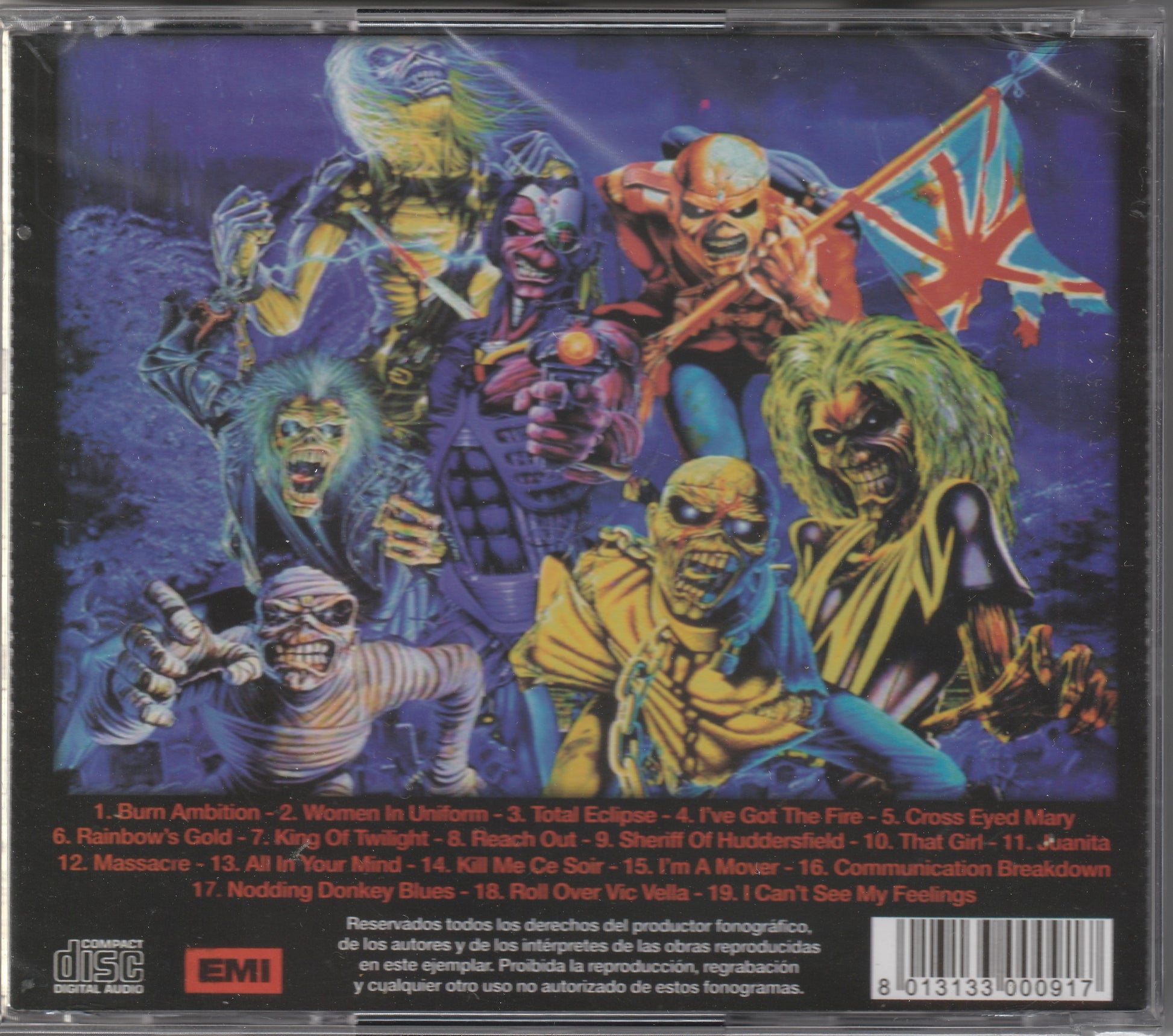 Iron Maiden - The Singles CD