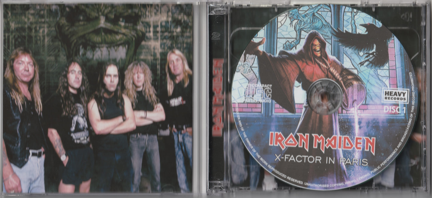 Iron Maiden - X-Factor In Paris 2xCD