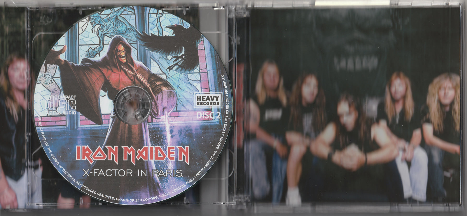 Iron Maiden - X-Factor In Paris 2xCD
