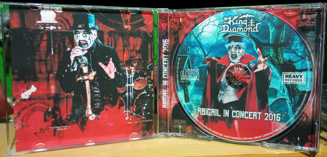 King Diamond - Abigail In Concert 2016 CD