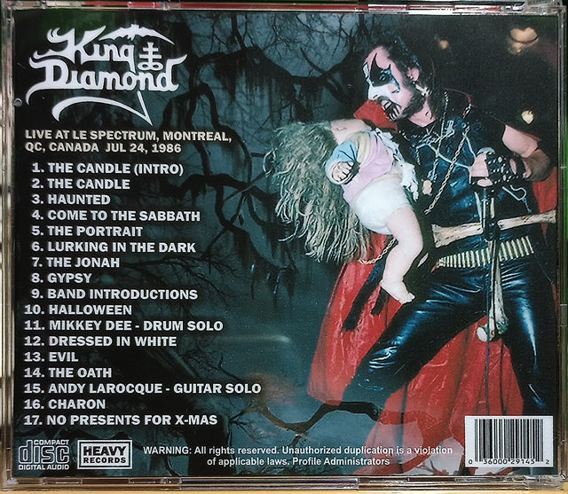 King Diamond - Lurking In Montreal CD